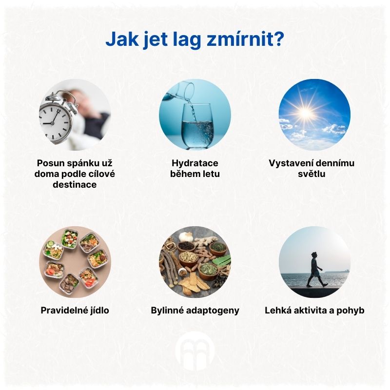 Jak jet lag zmírnit